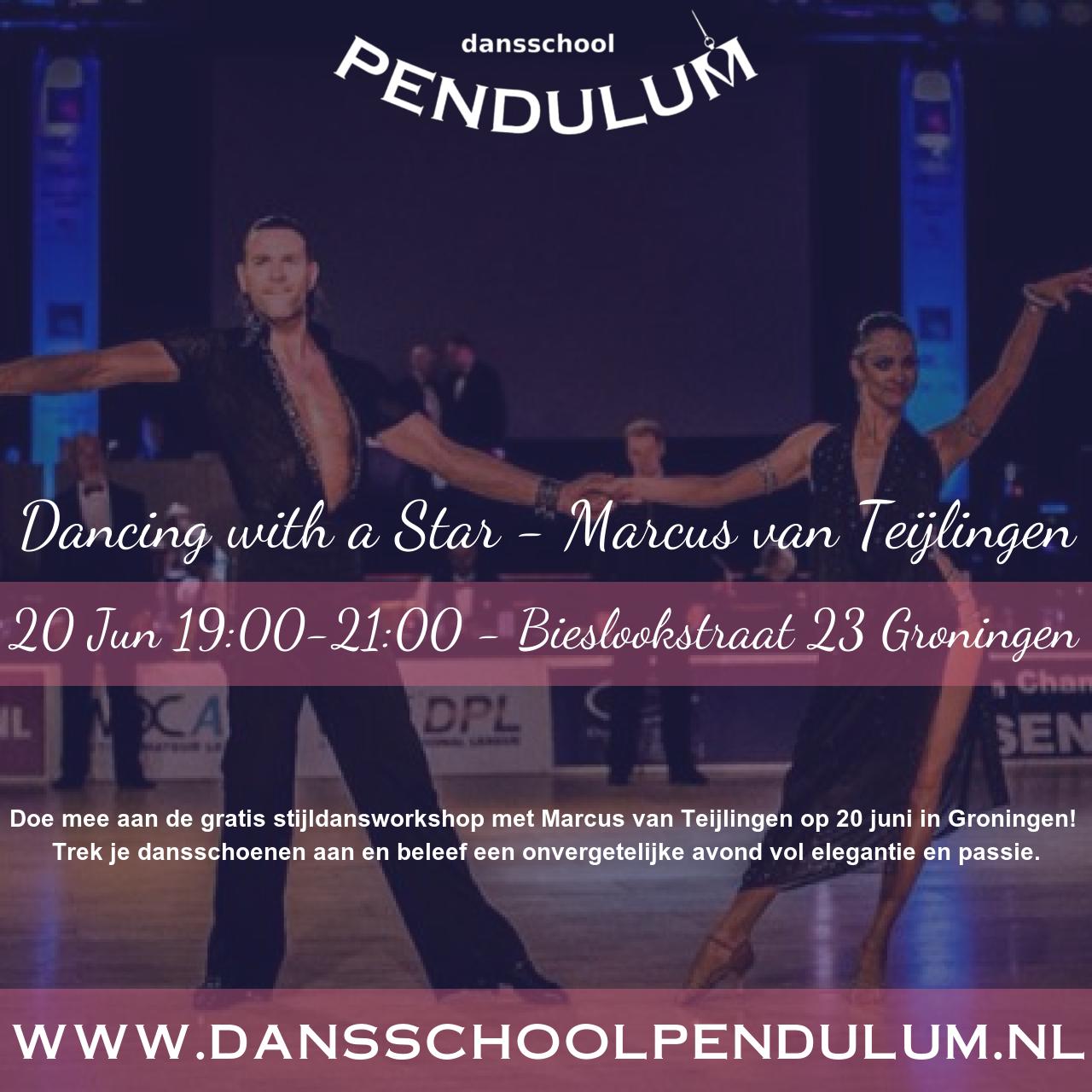 Pendulum poster - Dancing with a Star  ✨  20 jun. 2025 19:00 - 21:00